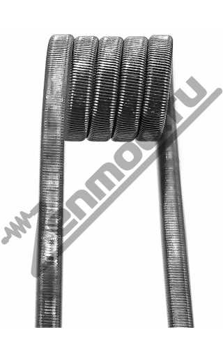 Спираль Triple Fused Clapton SS316L 0.2мм 0.35 Ом