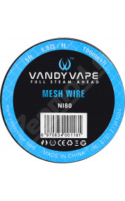 Сетка нихромовая Vandy Vape N80 Mesh wire 100 1.5м