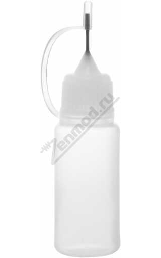 Флакон 10мл полиэтиленовый с металлическим носиком