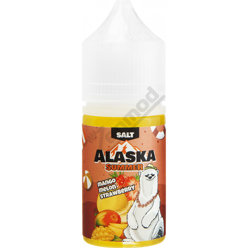 Фото и внешний вид — ALASKA Summer SALT - Mango Melon Strawberry 30мл