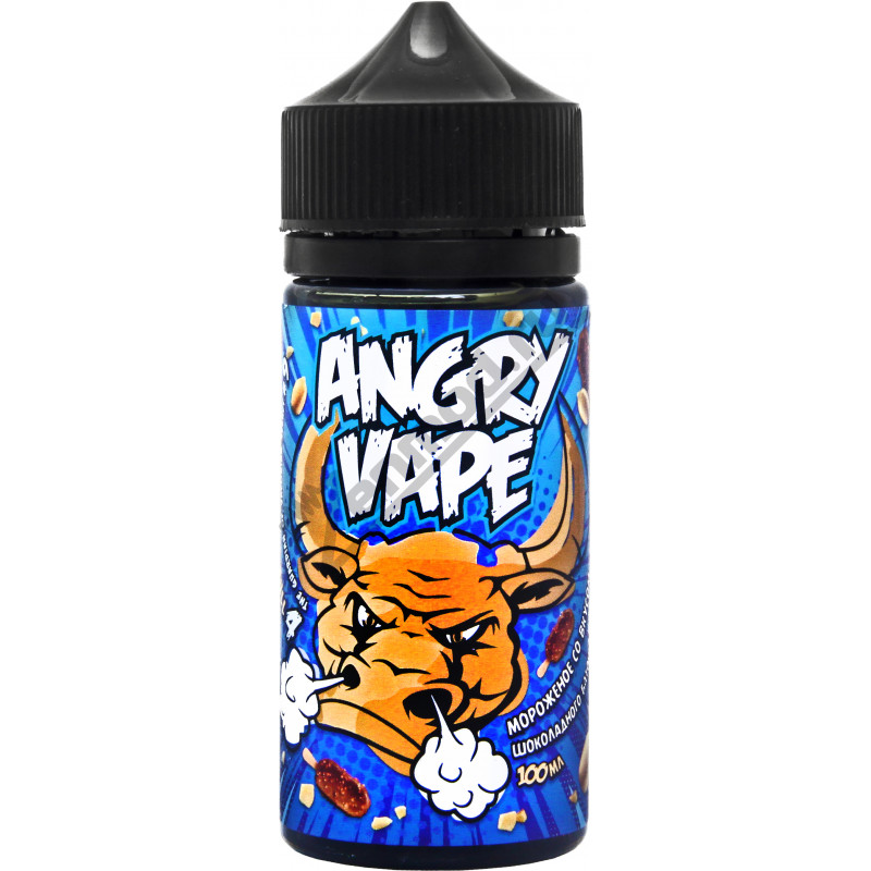Фото и внешний вид — Angry Vape - Diego Bull 4 (Мороженое) 100мл