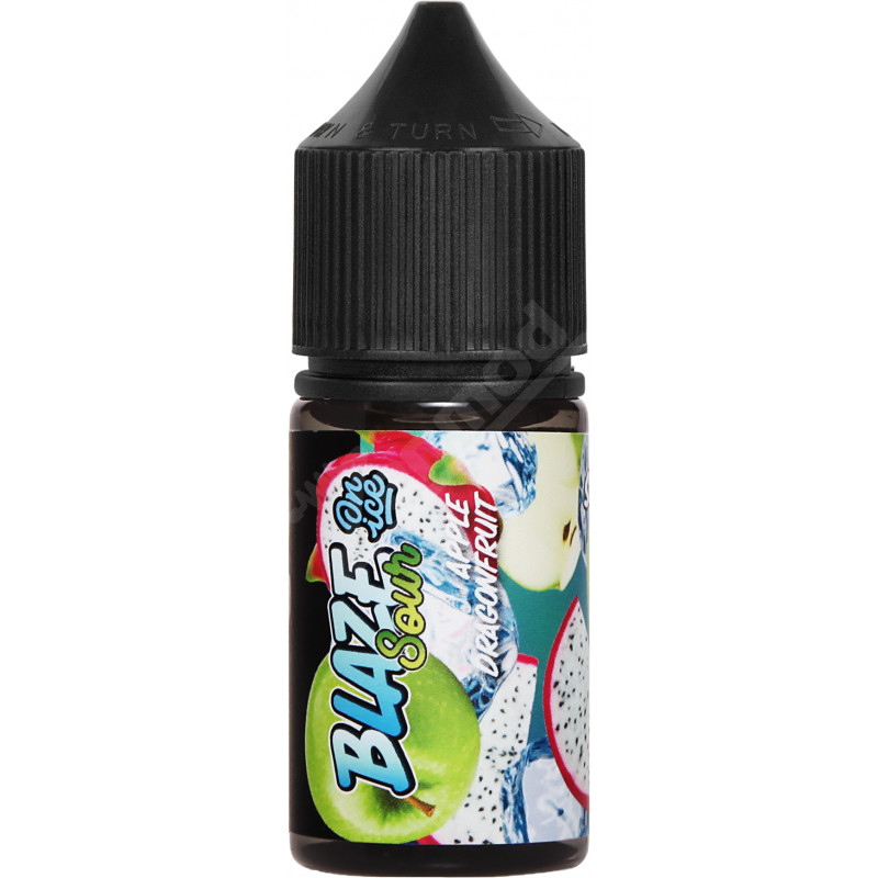 BLAZE SOUR ON ICE SALT - Apple Dragonfruit 30мл Фото и внешний вид — BLAZE SOUR ON ICE SALT - Apple Dragonfruit 30мл