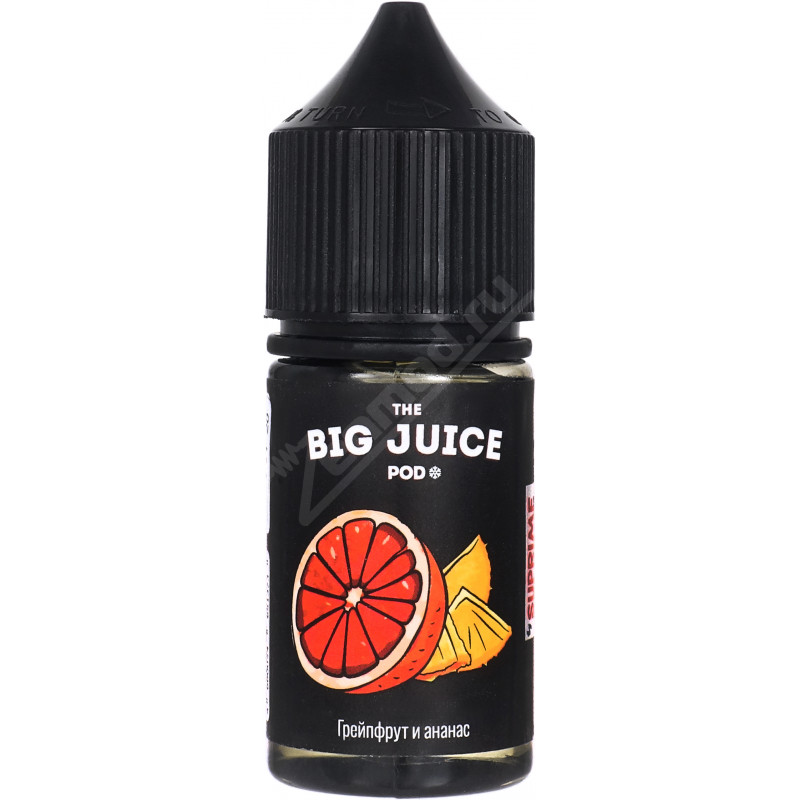 Фото и внешний вид — BIG JUICE POD SALT - Грейпфрут и ананас 30мл