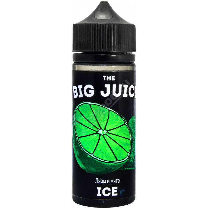 Фото и внешний вид — BIG JUICE - Лайм и мята 120мл
