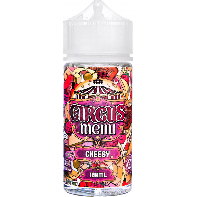 Фото и внешний вид — CC CIRCUS MENU - CHEESY 100мл