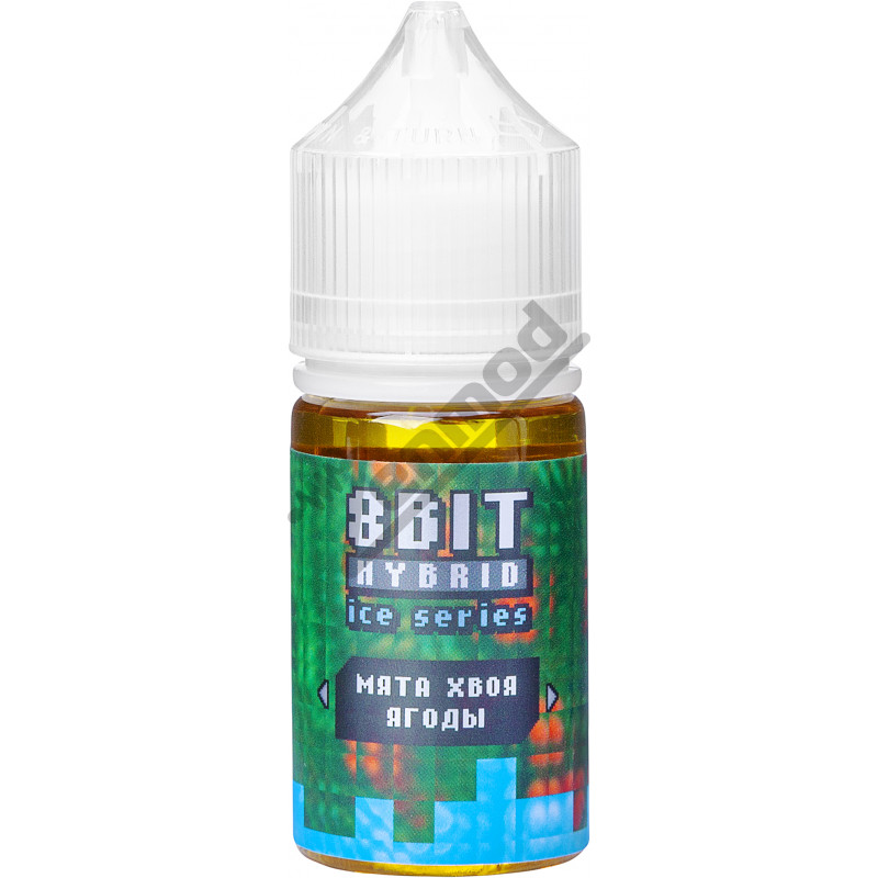 Фото и внешний вид — ChelLab 8 BIT Ice Series SALT - Мята Хвоя Ягоды 30мл