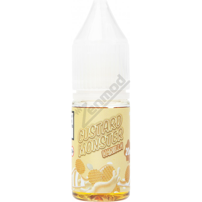 Фото и внешний вид — Custard Monster SALT - Vanilla 10мл