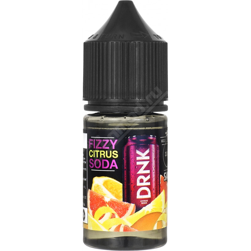 Фото и внешний вид — DRNK SALT - Fizzy Citrus Soda 30мл