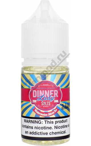 Dinner Lady Sweets SALT - Watermelon Slices ICE 30мл