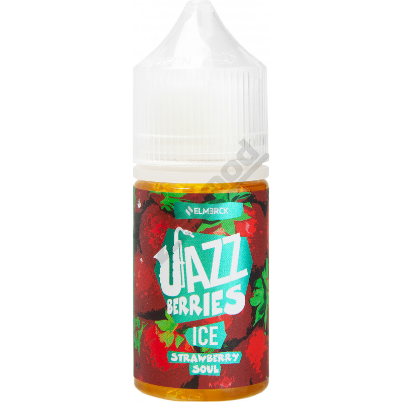 Фото и внешний вид — Jazz Berries ICE SALT - Strawberry Soul 30мл
