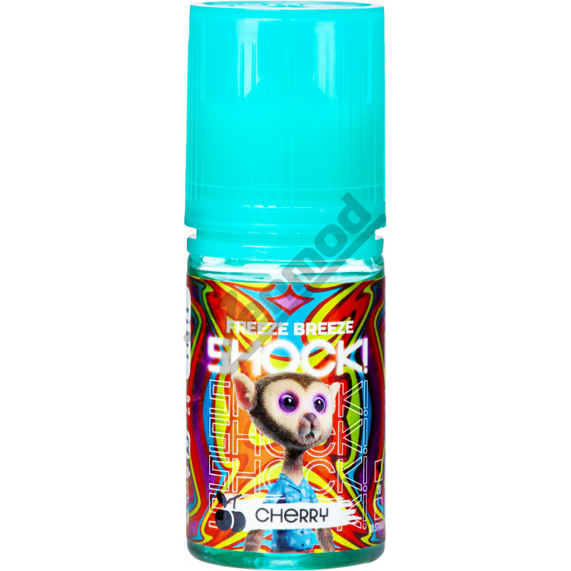 Фото и внешний вид — FREEZE BREEZE SHOCK SALT - Cherry 30мл