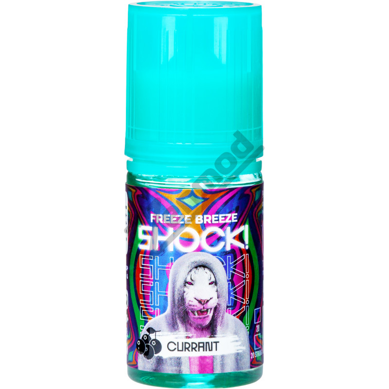 Фото и внешний вид — FREEZE BREEZE SHOCK SALT - Currant 30мл