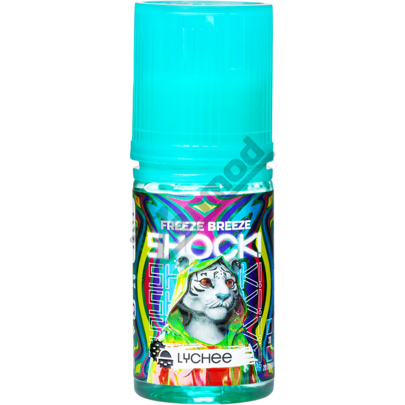 Фото и внешний вид — FREEZE BREEZE SHOCK SALT - Lychee 30мл