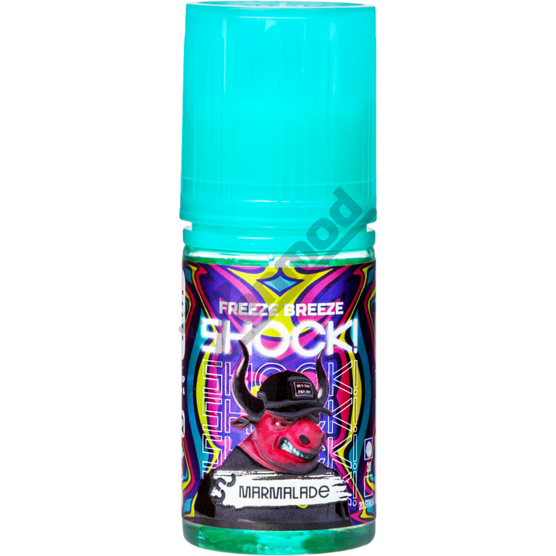 Фото и внешний вид — FREEZE BREEZE SHOCK SALT - Marmalade 30мл