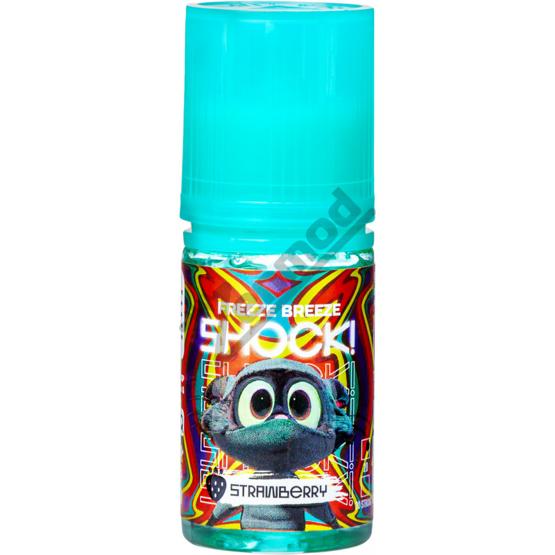 Фото и внешний вид — FREEZE BREEZE SHOCK SALT - Strawberry 30мл
