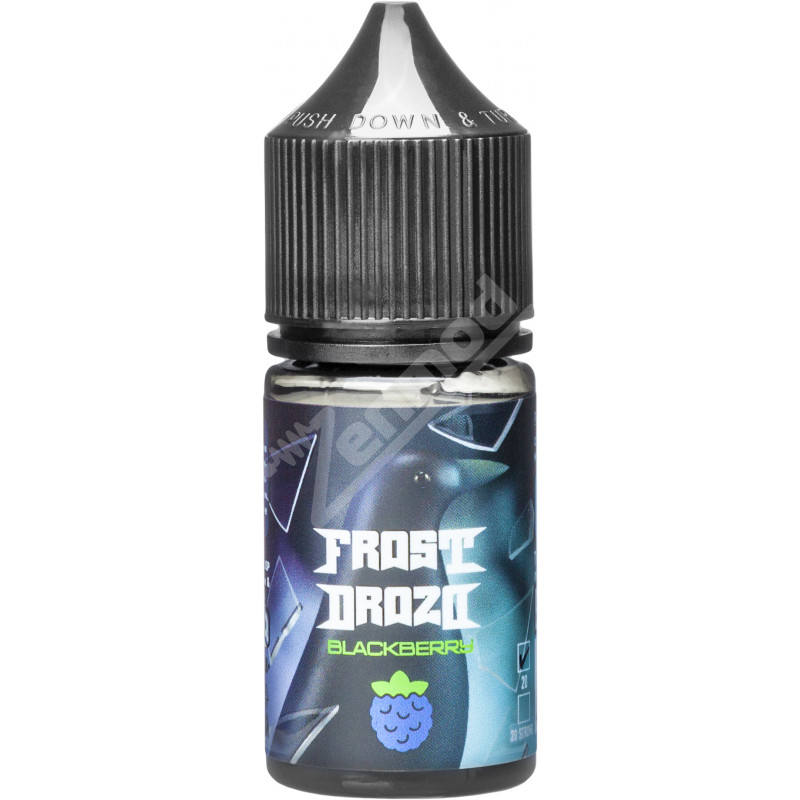 Фото и внешний вид — FROST DROZD SALT - Blackberry 30мл