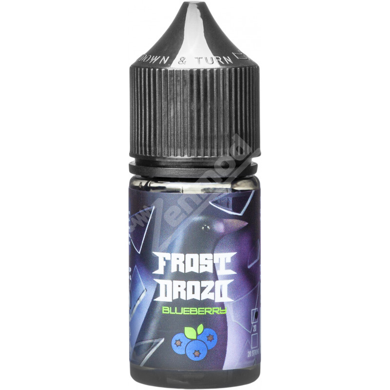 Фото и внешний вид — FROST DROZD SALT - Blueberry 30мл