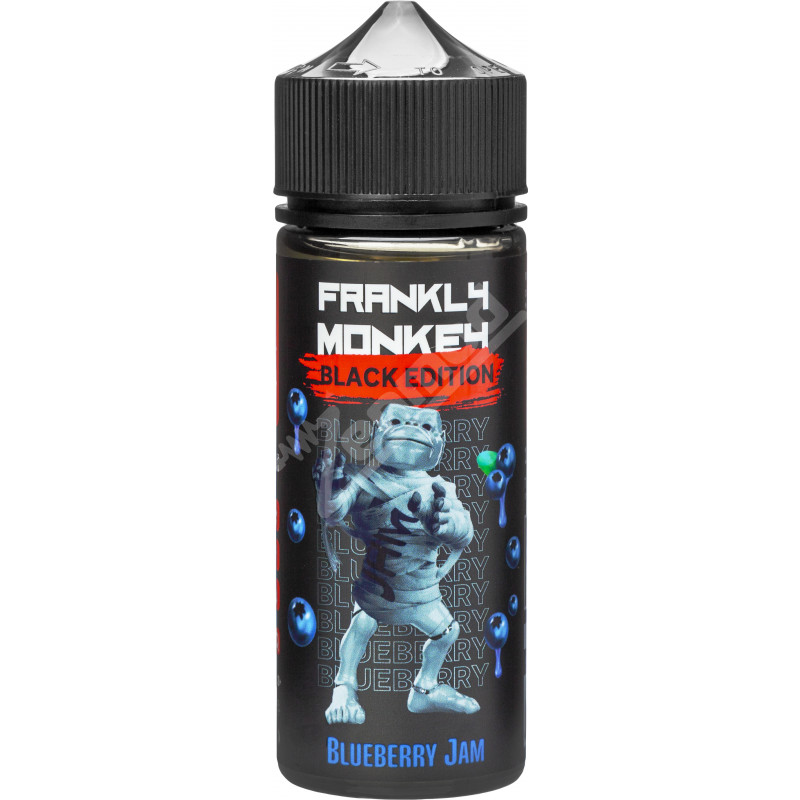 Фото и внешний вид — Frankly Monkey Black - Blueberry Jam 120мл