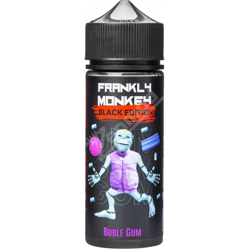 Фото и внешний вид — Frankly Monkey Black - Bubble Gum 120мл