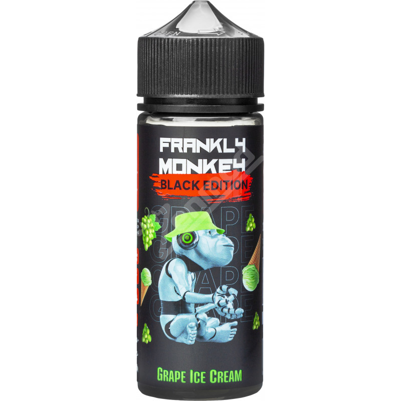 Фото и внешний вид — Frankly Monkey Black - Grape Ice Cream 120мл