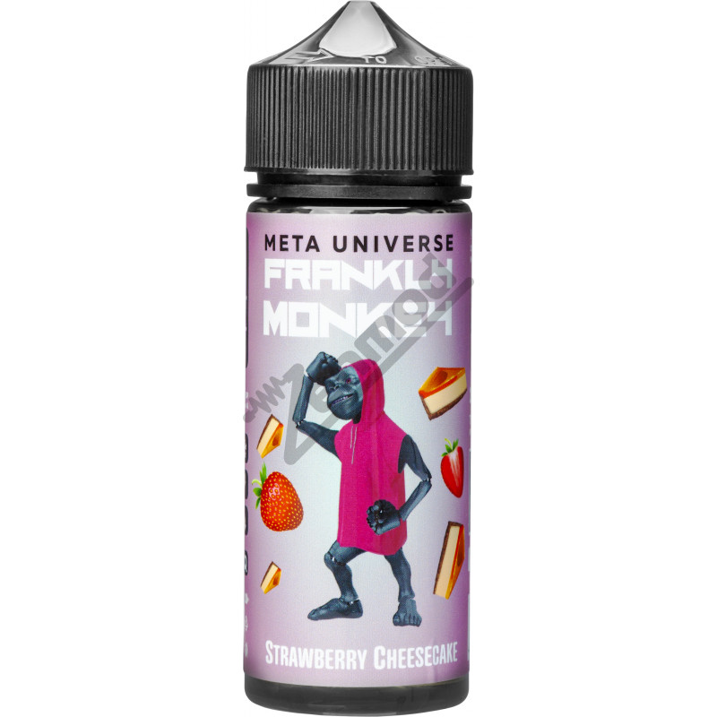 Фото и внешний вид — Frankly Monkey Meta - Strawberry Cheescake 120мл
