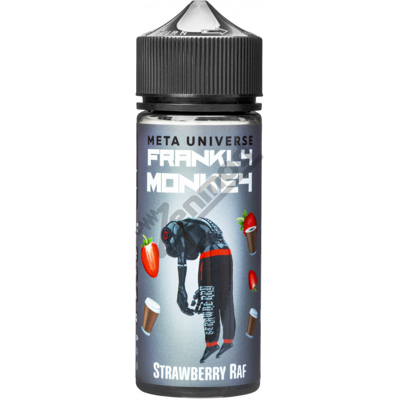 Фото и внешний вид — Frankly Monkey Meta - Strawberry Raf 120мл
