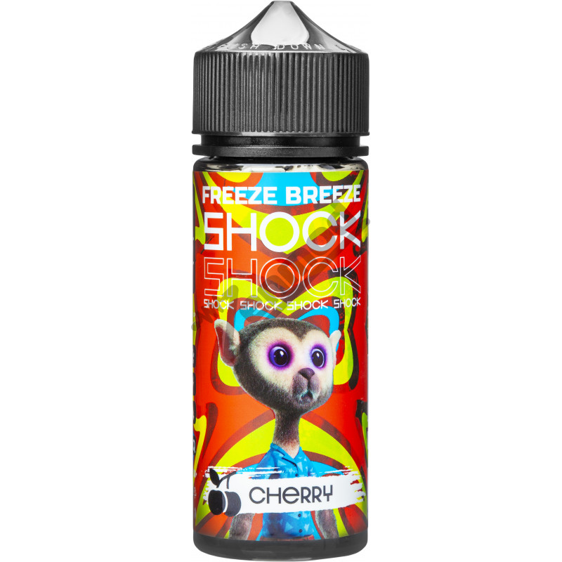 Фото и внешний вид — FREEZE BREEZE SHOCK - Cherry 120мл