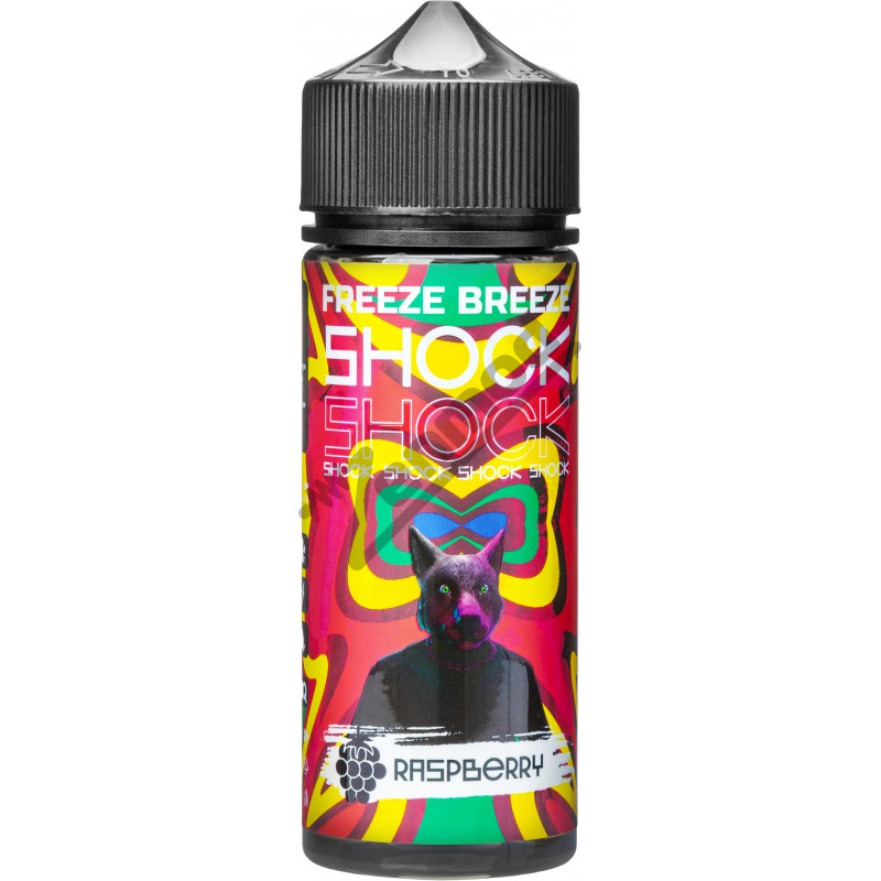 Фото и внешний вид — FREEZE BREEZE SHOCK - Raspberry 120мл