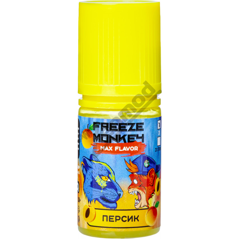 Фото и внешний вид — Freeze Monkey MAX Flavor SALT - Персик 30мл