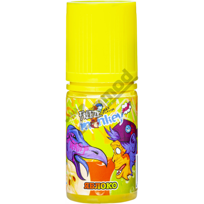 Фото и внешний вид — Freeze Monkey MAX Flavor SALT - Яблоко 30мл