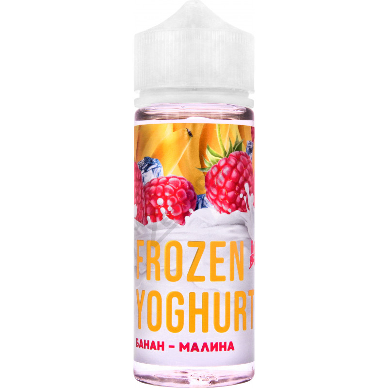 Фото и внешний вид — FROZEN YOGHURT (Ice Boost) - Банан-Малина 120мл