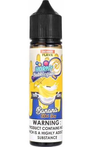 HORNY Bubblegum - Banana 60мл