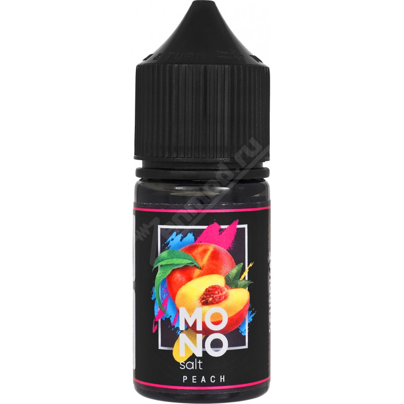Фото и внешний вид — MONO SALT - Peach 30мл