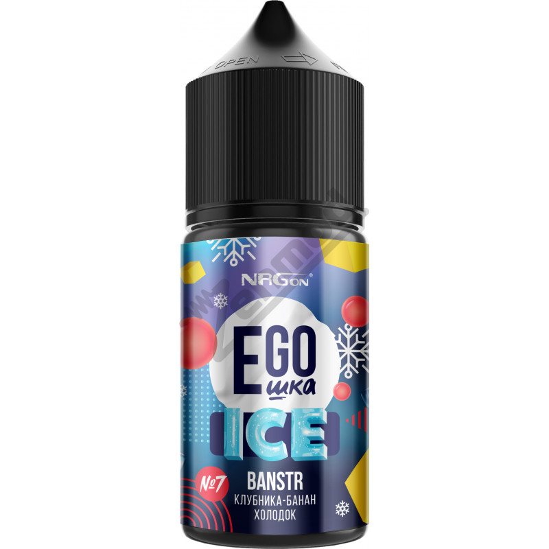 Фото и внешний вид — NRGon EGOшка ICE SALT - №07 Banstr 30мл
