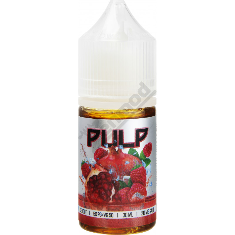 Фото и внешний вид — PULP ICED OUT SALT - Raspberry & Granate 30мл
