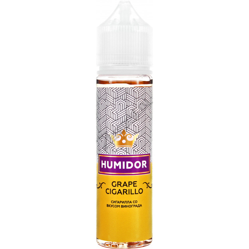 Фото и внешний вид — HUMIDOR - Grape Cigarillo 60мл