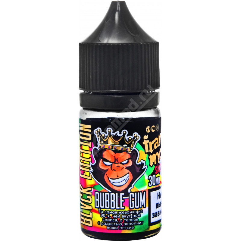 Фото и внешний вид — Frankly Monkey Black SALT - Bubble Gum 30мл