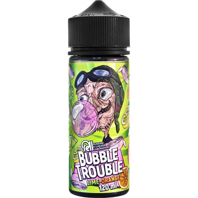 Фото и внешний вид — Bubble Trouble - Lime-Orange 120мл