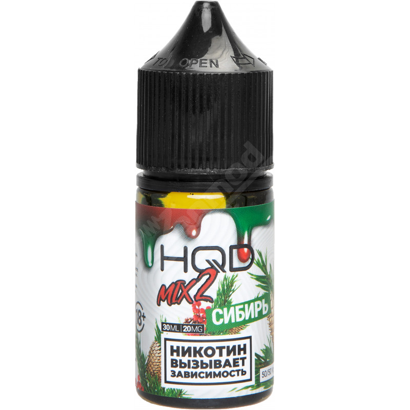 Фото и внешний вид — HQD 2 Mix SALT - Сибирь 30мл