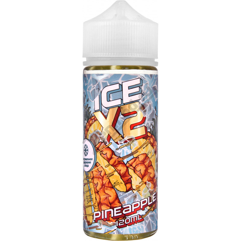 Фото и внешний вид — ICE X2 - Pineapple 120мл