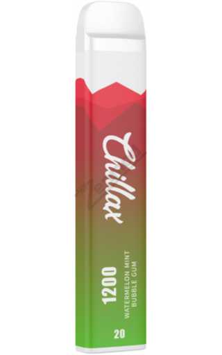 Chillax 1200 - Мятная Жвачка со Вкусом Арбуза